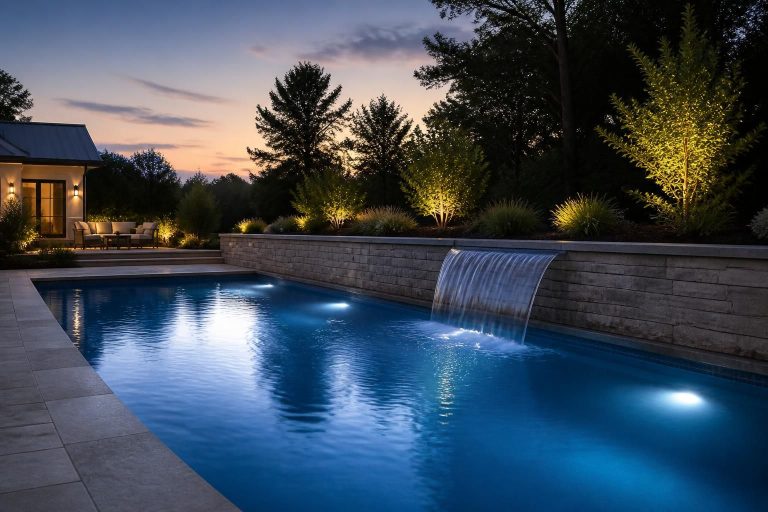 Pool Lighting & Water Features